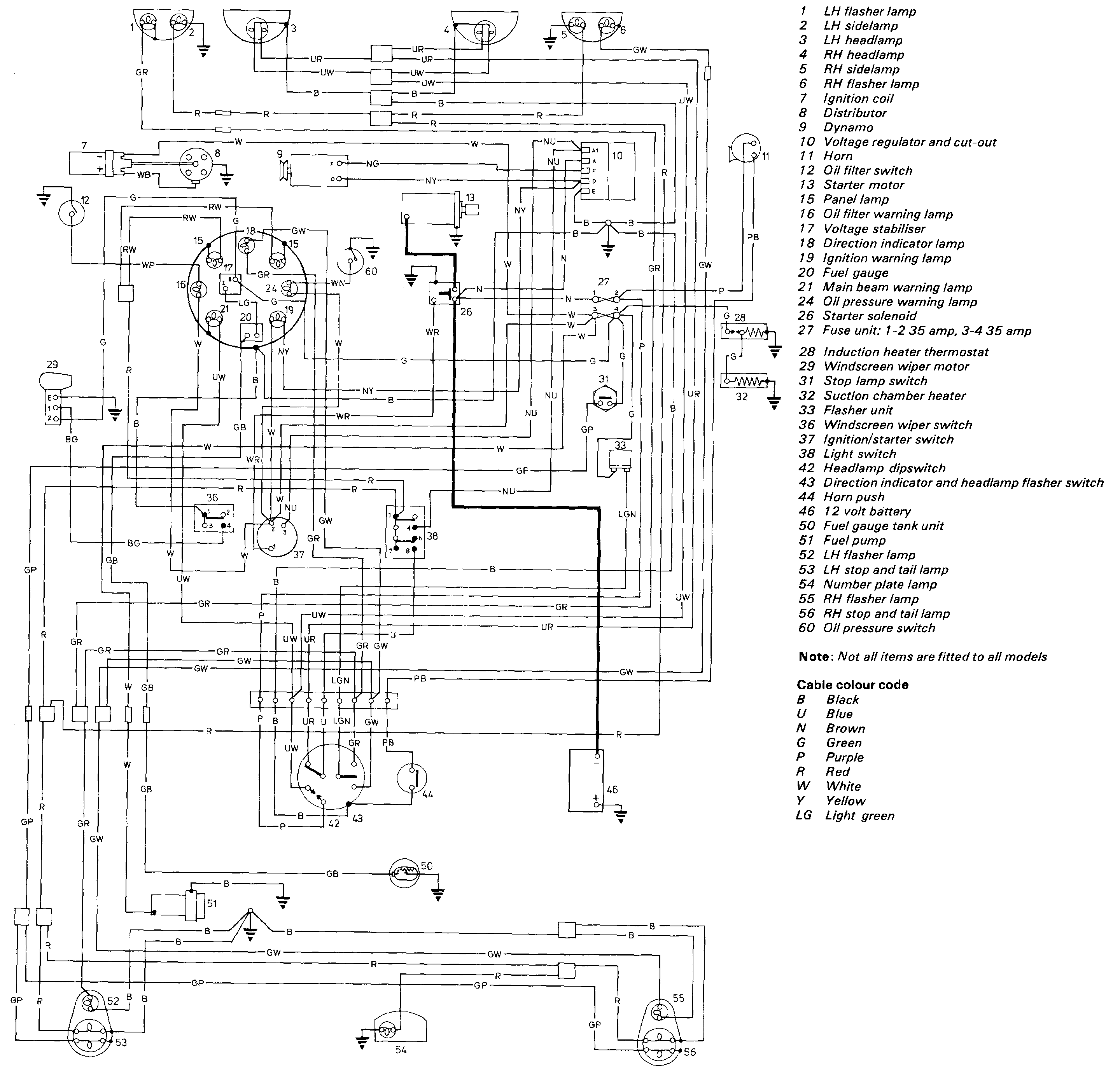 1990 Mini Cooper Wiring Diagram